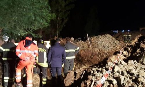 Incidenti lavoro: frana terreno, 4 morti a Crotone